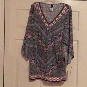 NWT Laundry by Shelli Segal swim cover-up dress
